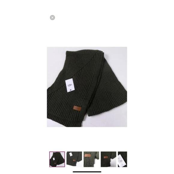 Authentic Ugg Ribbed Scarf - New with Tags - Picture 2 of 3